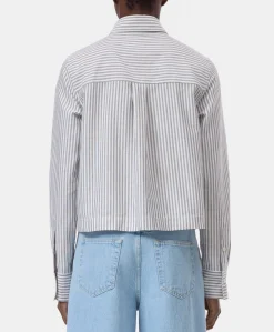 Dames blouse bruin