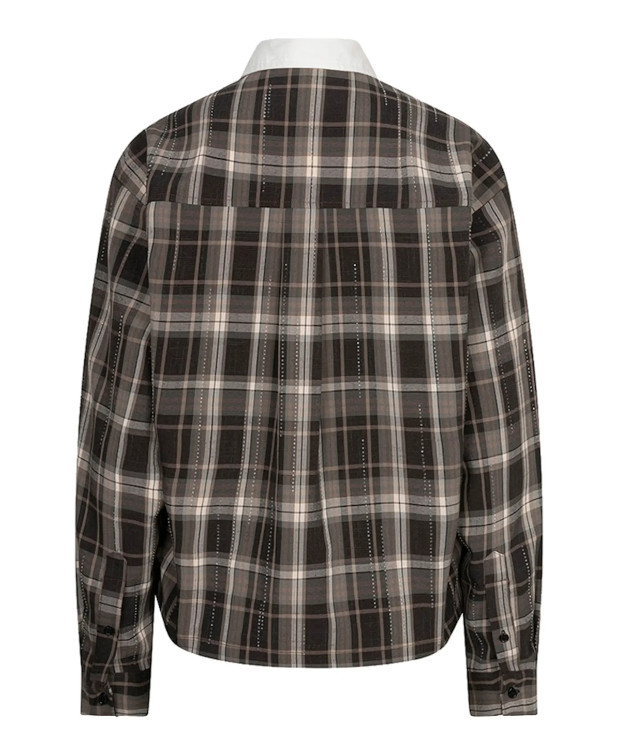Dames blouse bruin