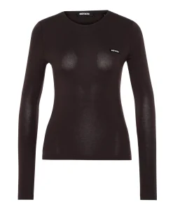 Dames blouse bruin
