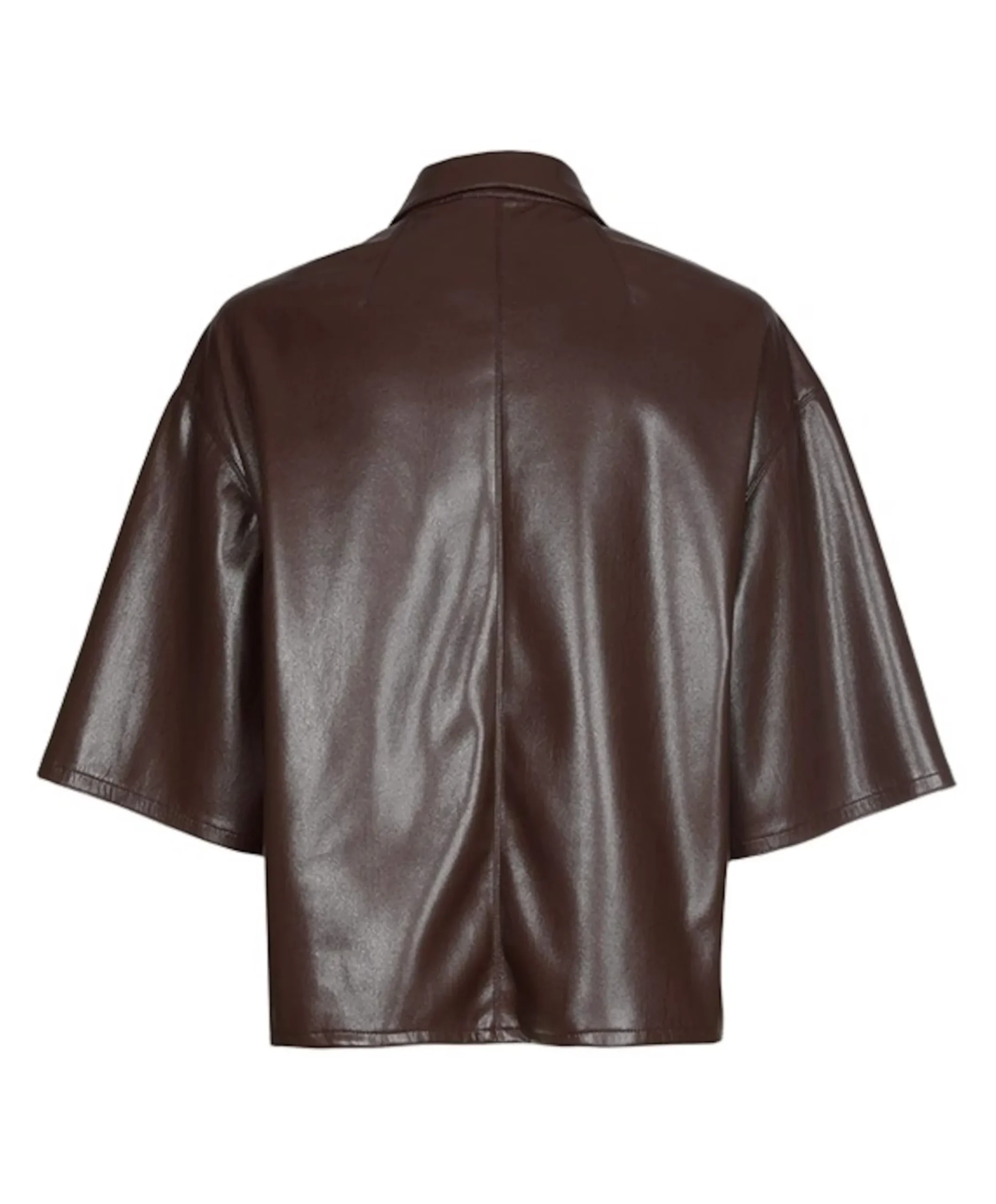 Dames blouse bruin