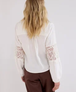 Dames blouse ecru