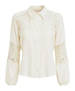 Dames blouse ecru