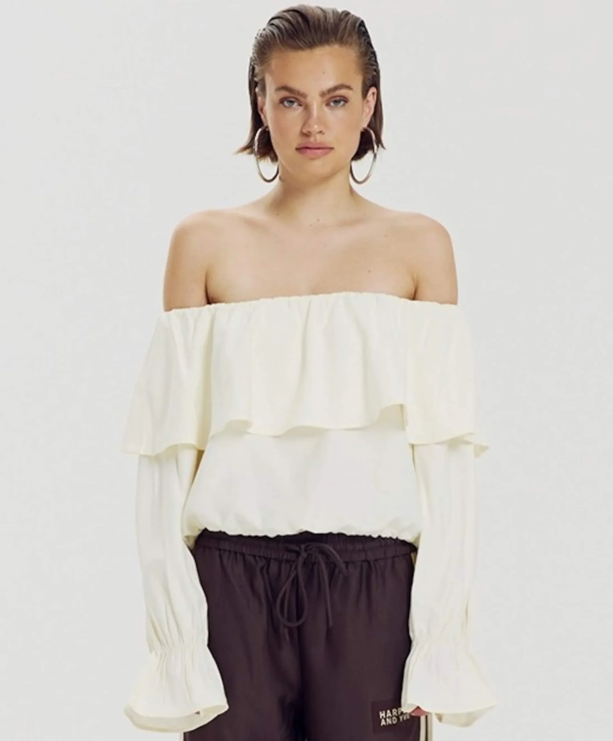 Dames blouse ecru