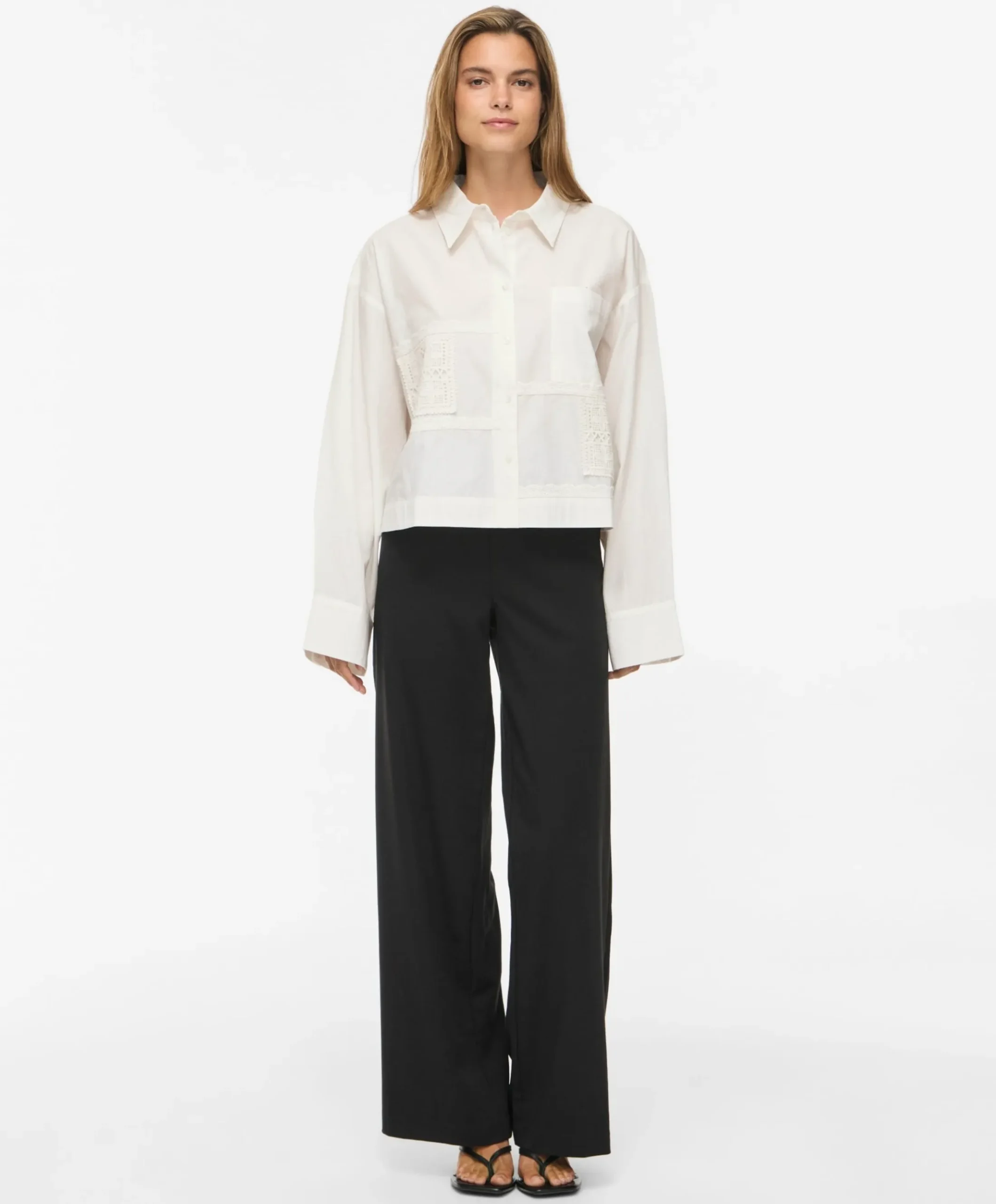 Dames blouse ecru