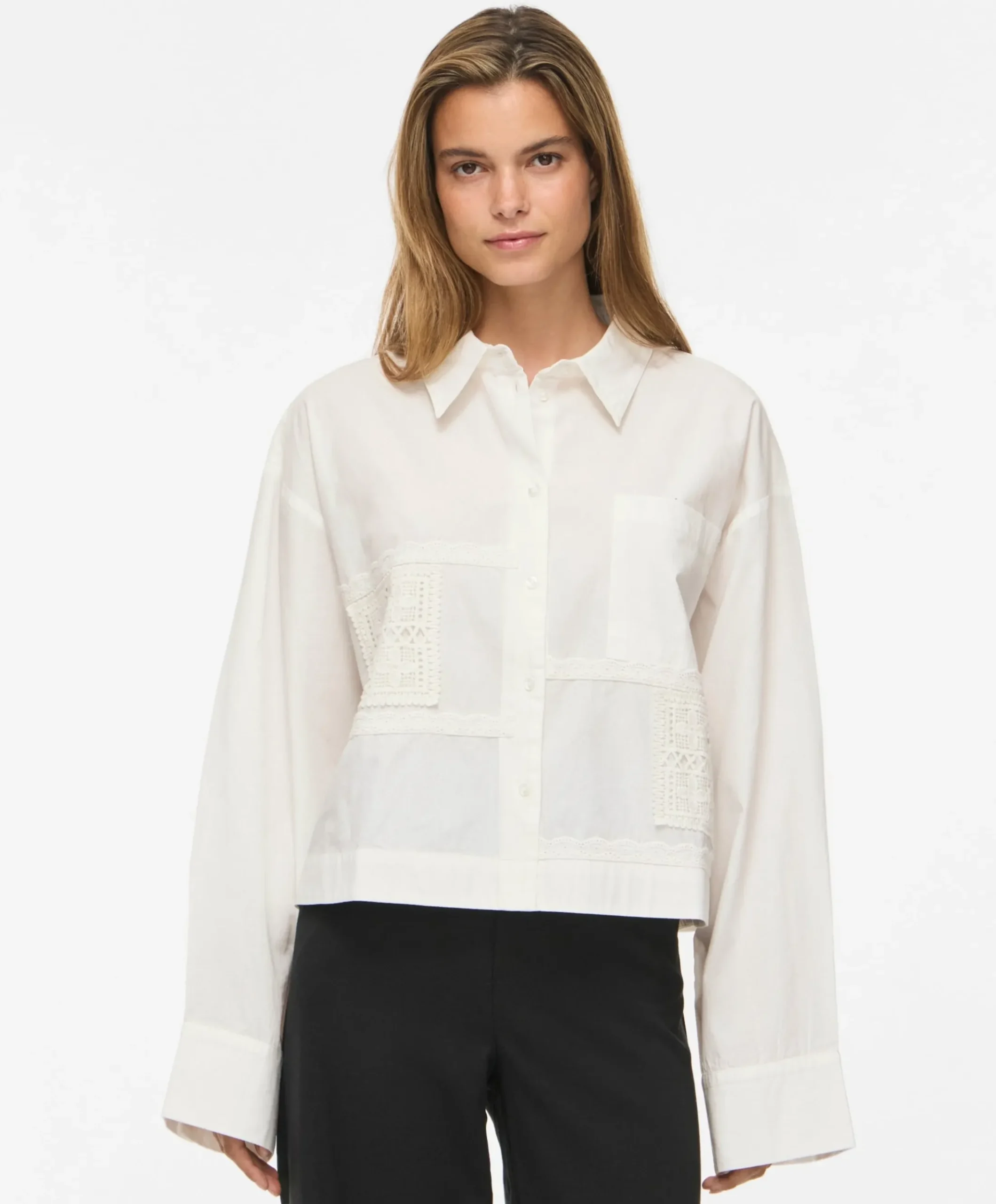 Dames blouse ecru