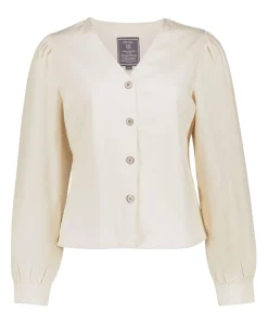 Dames blouse ecru