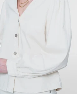 Dames blouse ecru