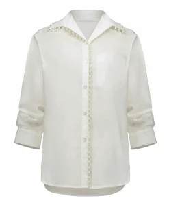 Dames blouse ecru