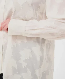Dames blouse ecru