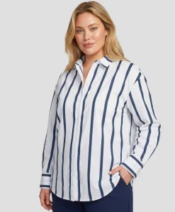 Dames blouse ecru