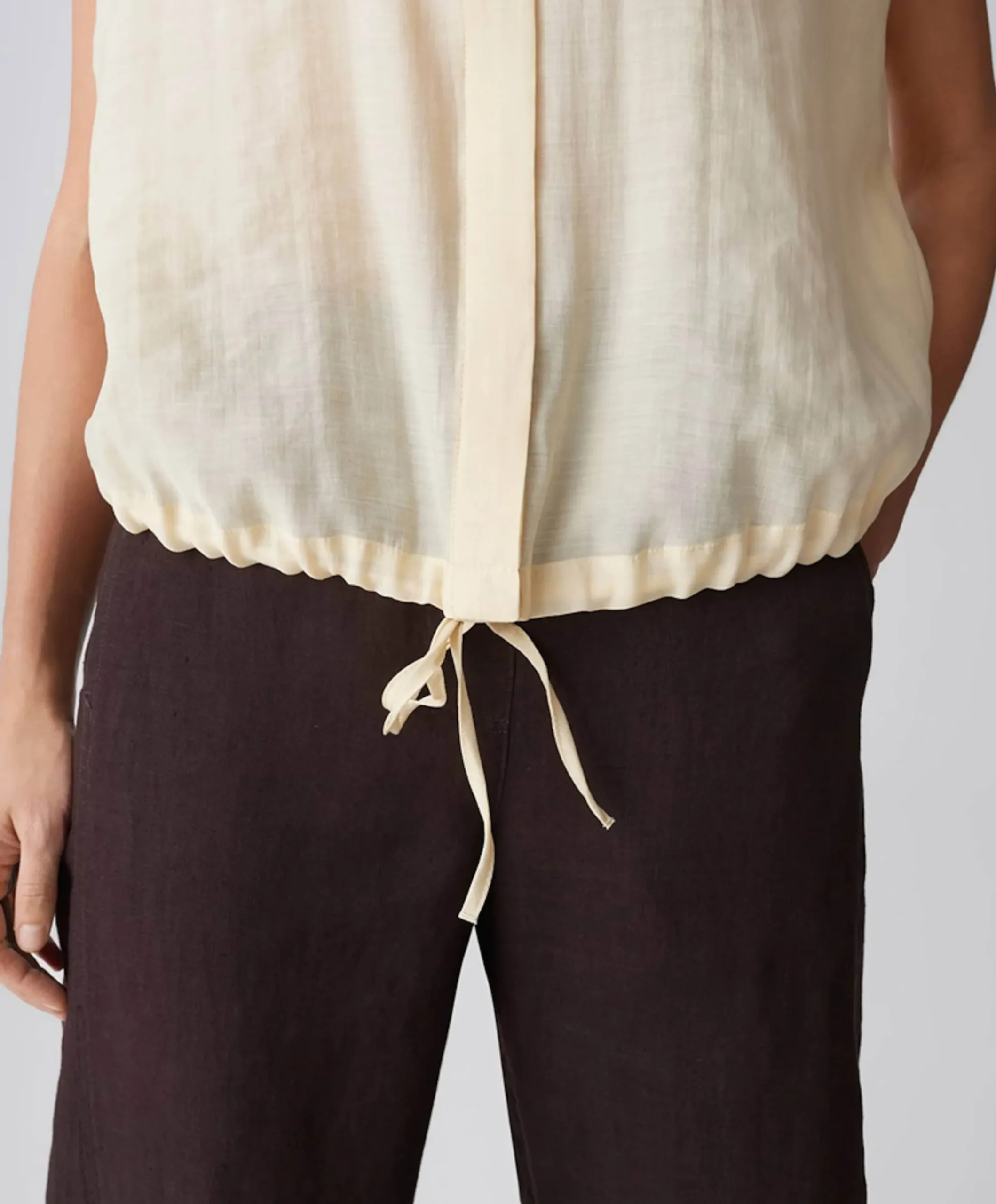 Dames blouse geel
