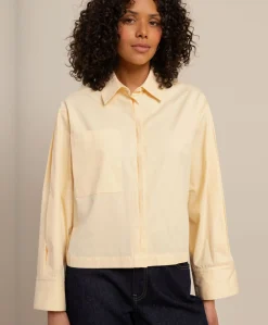 Dames blouse geel
