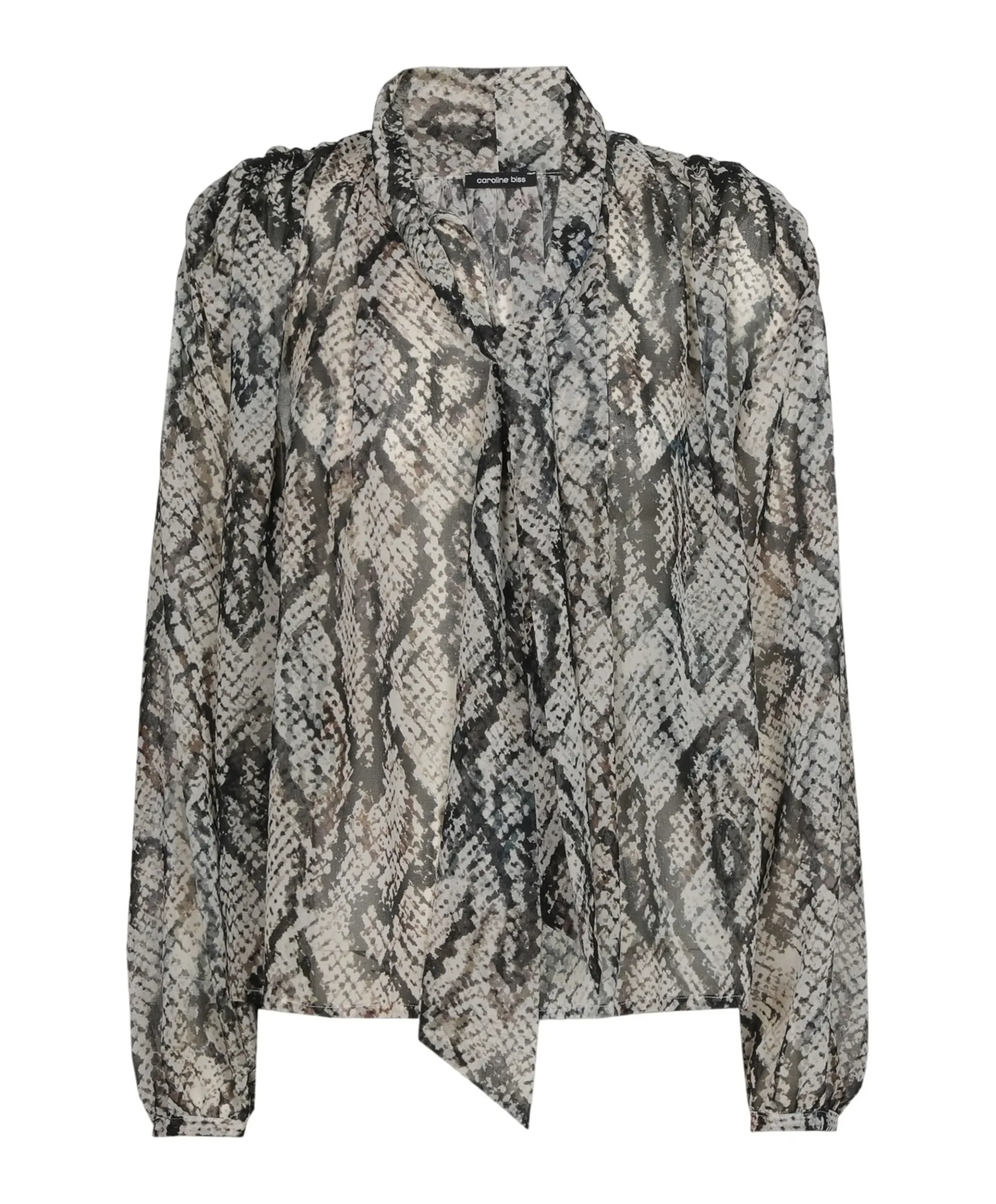 Dames blouse grijs