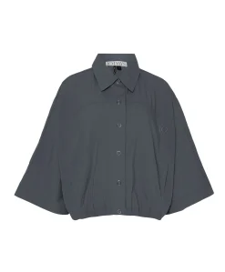 Dames blouse grijs