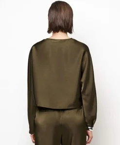 Dames blouse groen