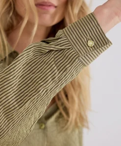 Dames blouse groen