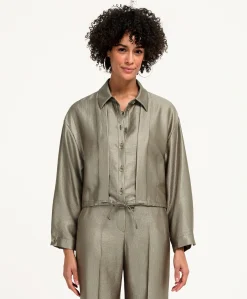 Dames blouse groen