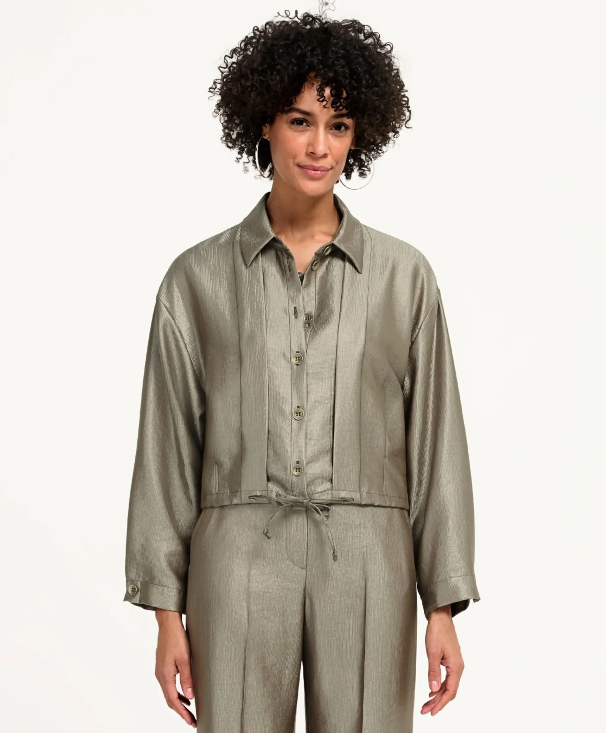 Dames blouse groen