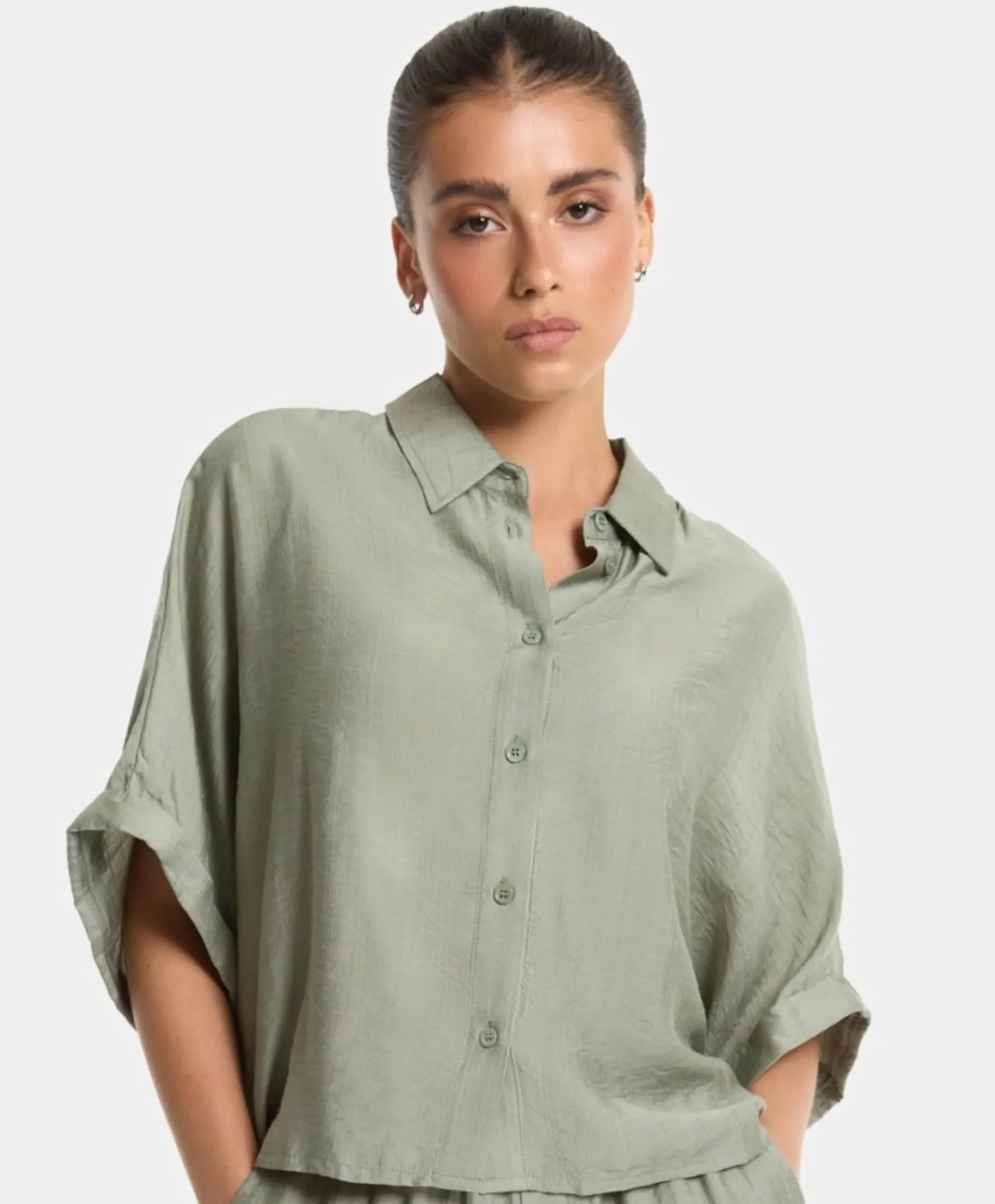 Dames blouse groen