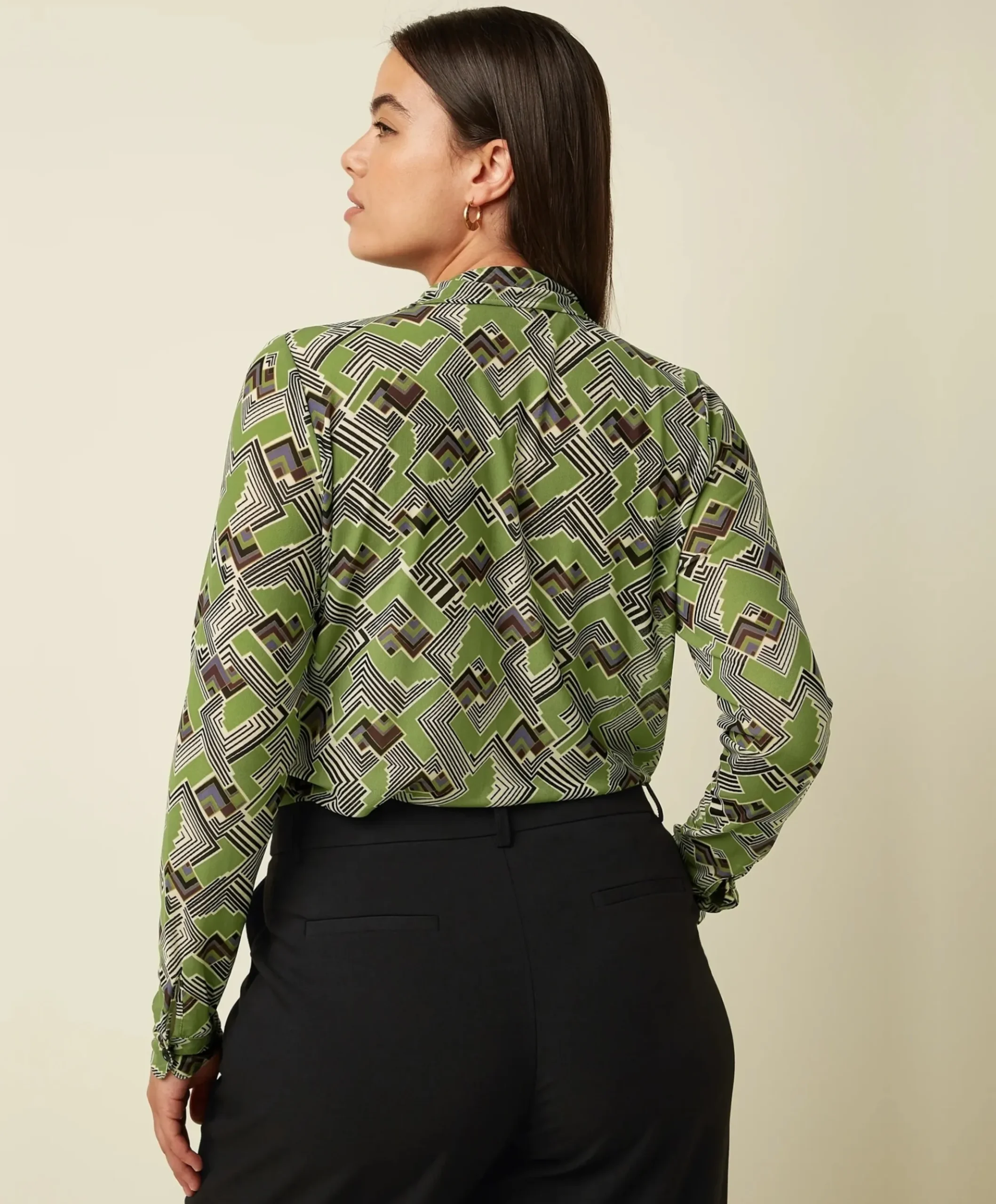 Dames blouse groen