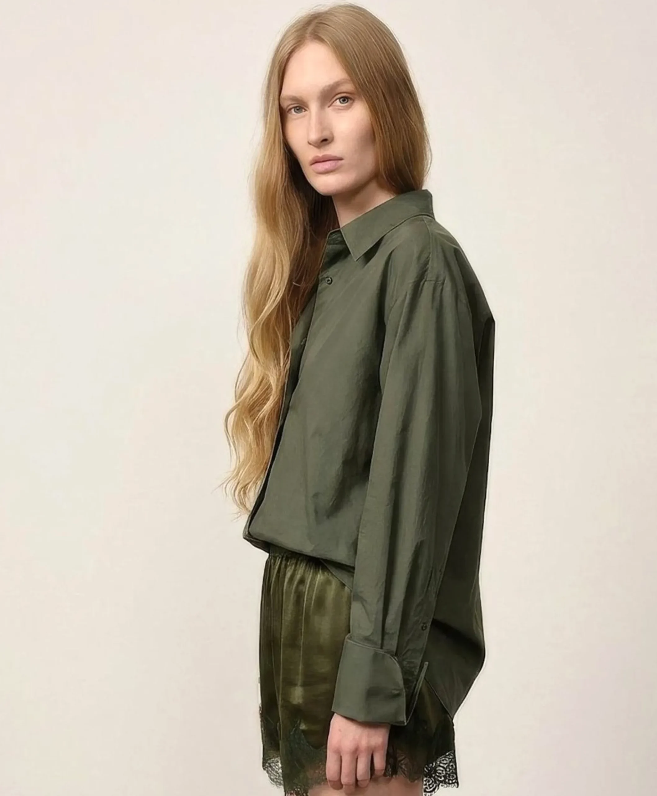 Dames blouse groen