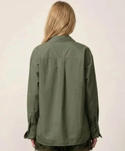 Dames blouse groen