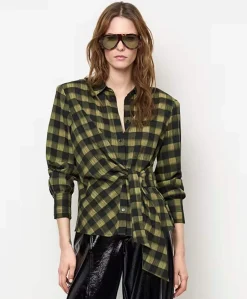 Dames blouse groen