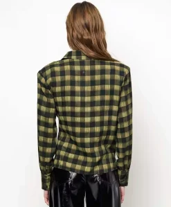 Dames blouse groen