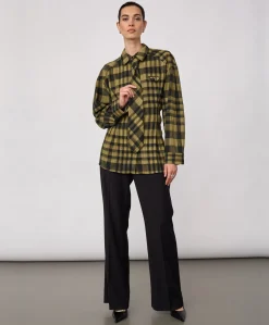 Dames blouse groen