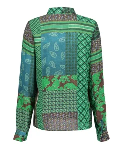 Dames blouse groen
