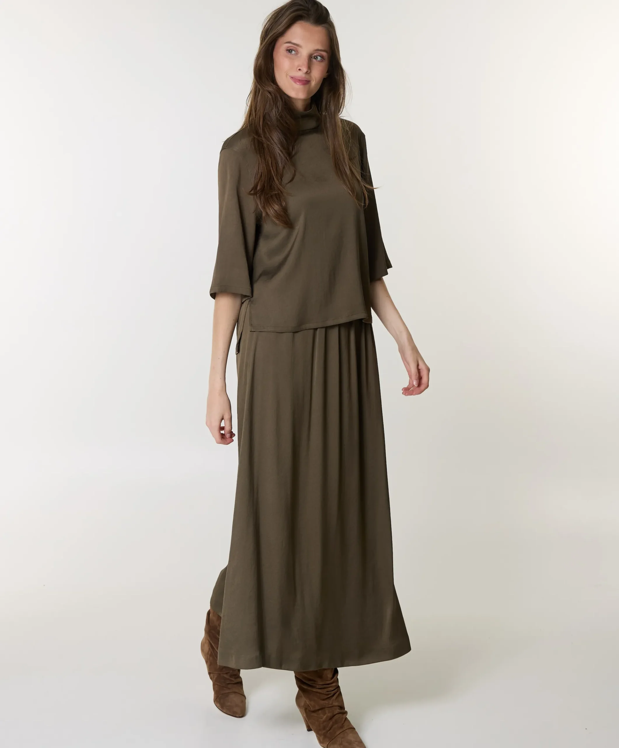 Dames blouse groen