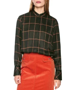 Dames blouse groen