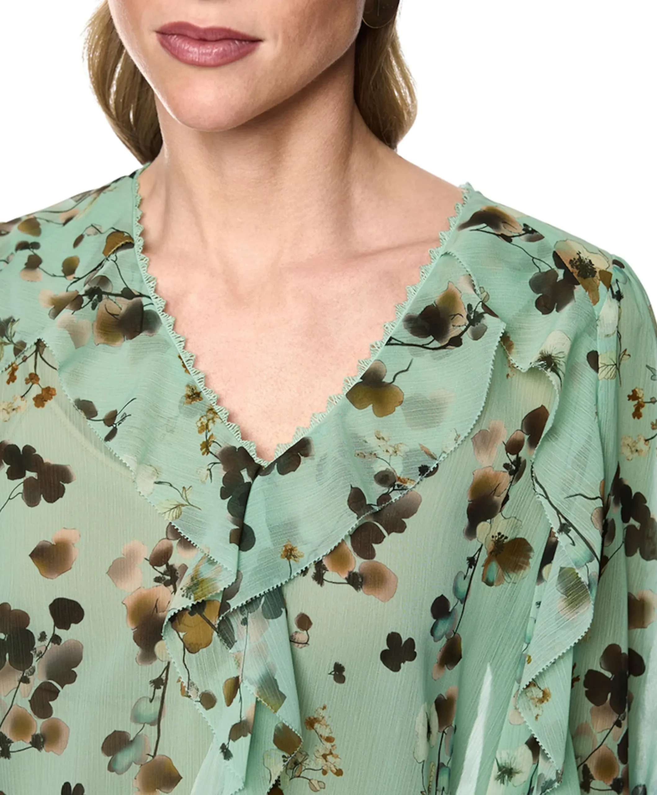 Dames blouse groen
