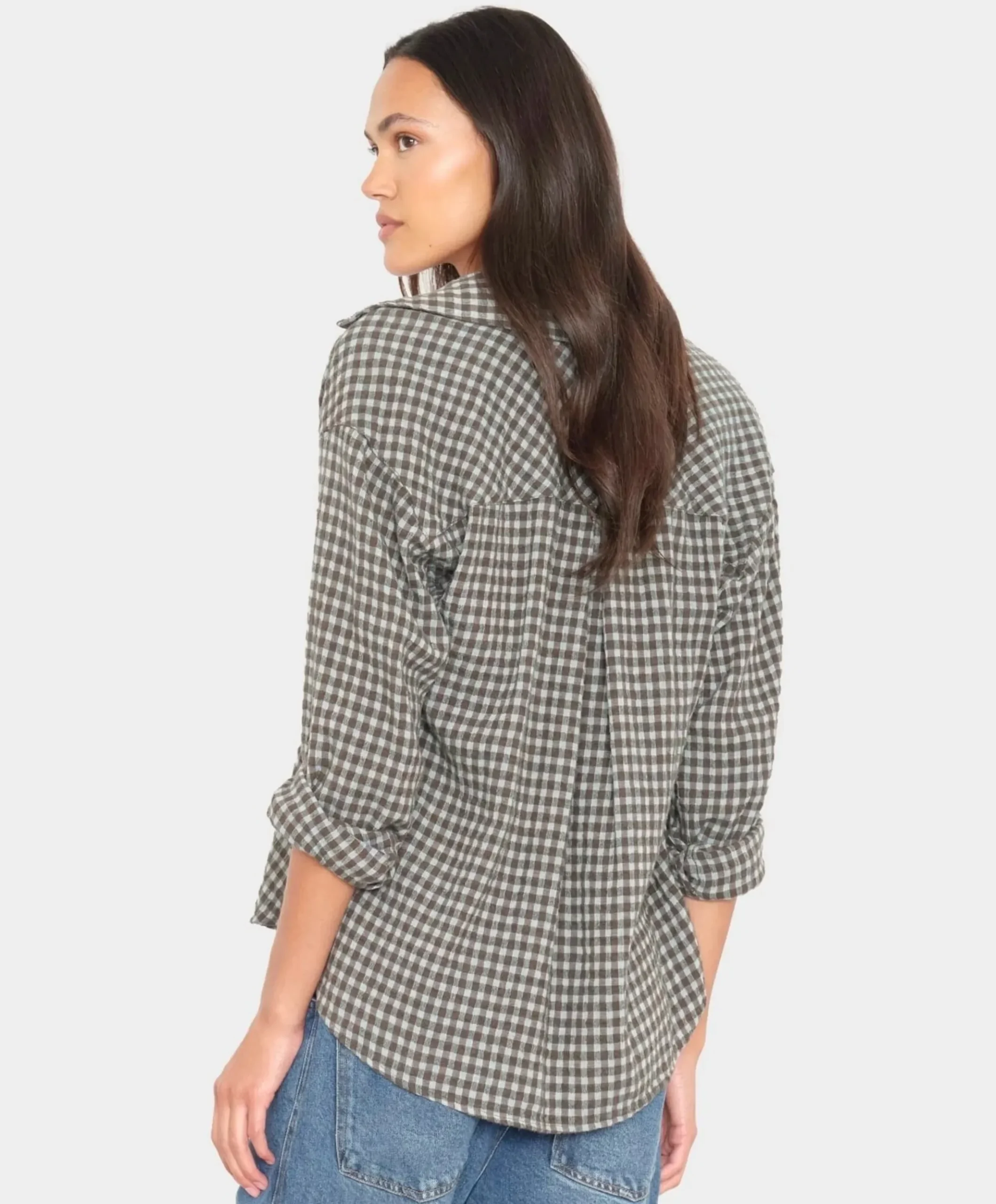 Dames blouse groen