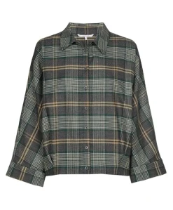 Dames blouse groen
