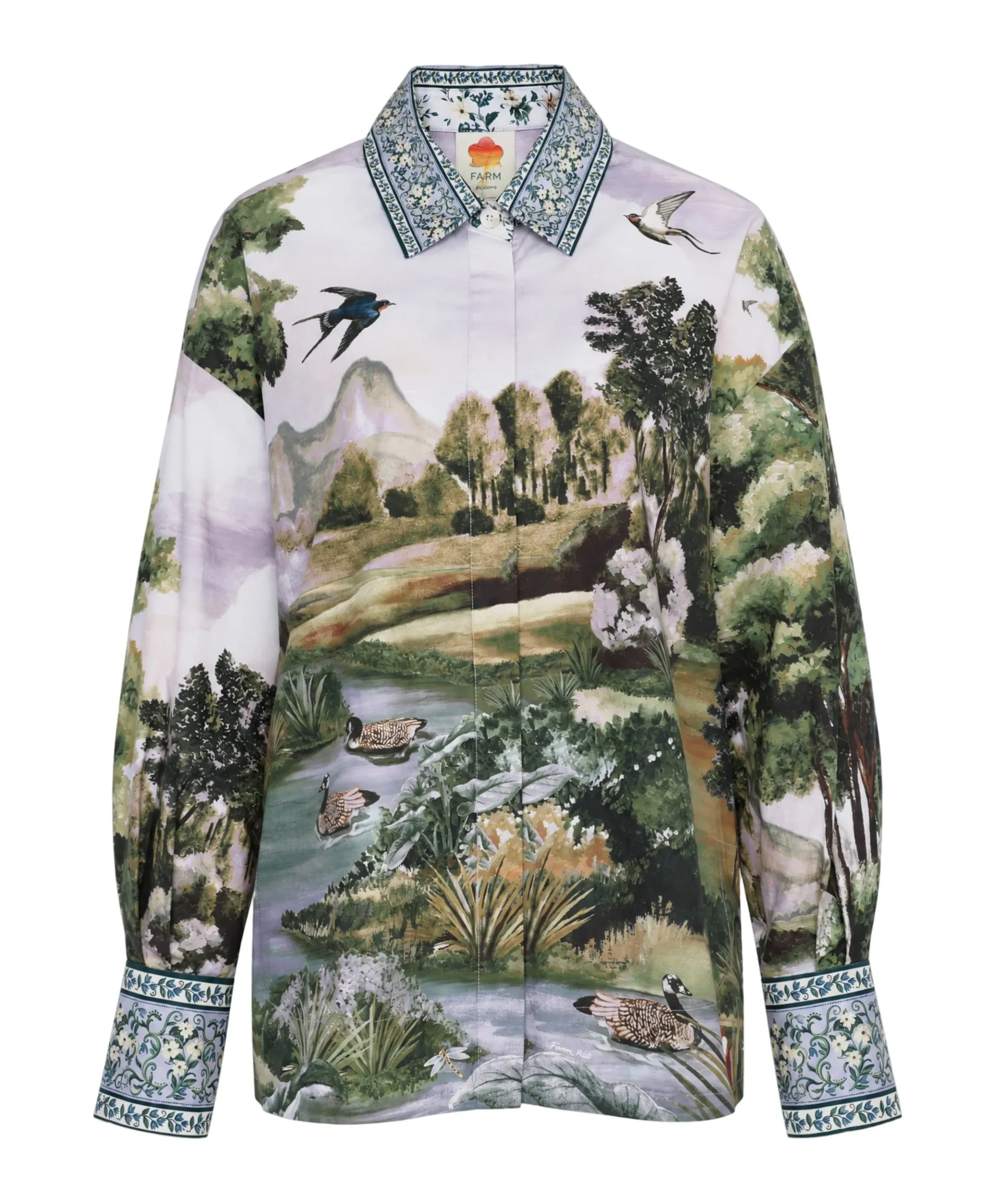 Dames blouse groen