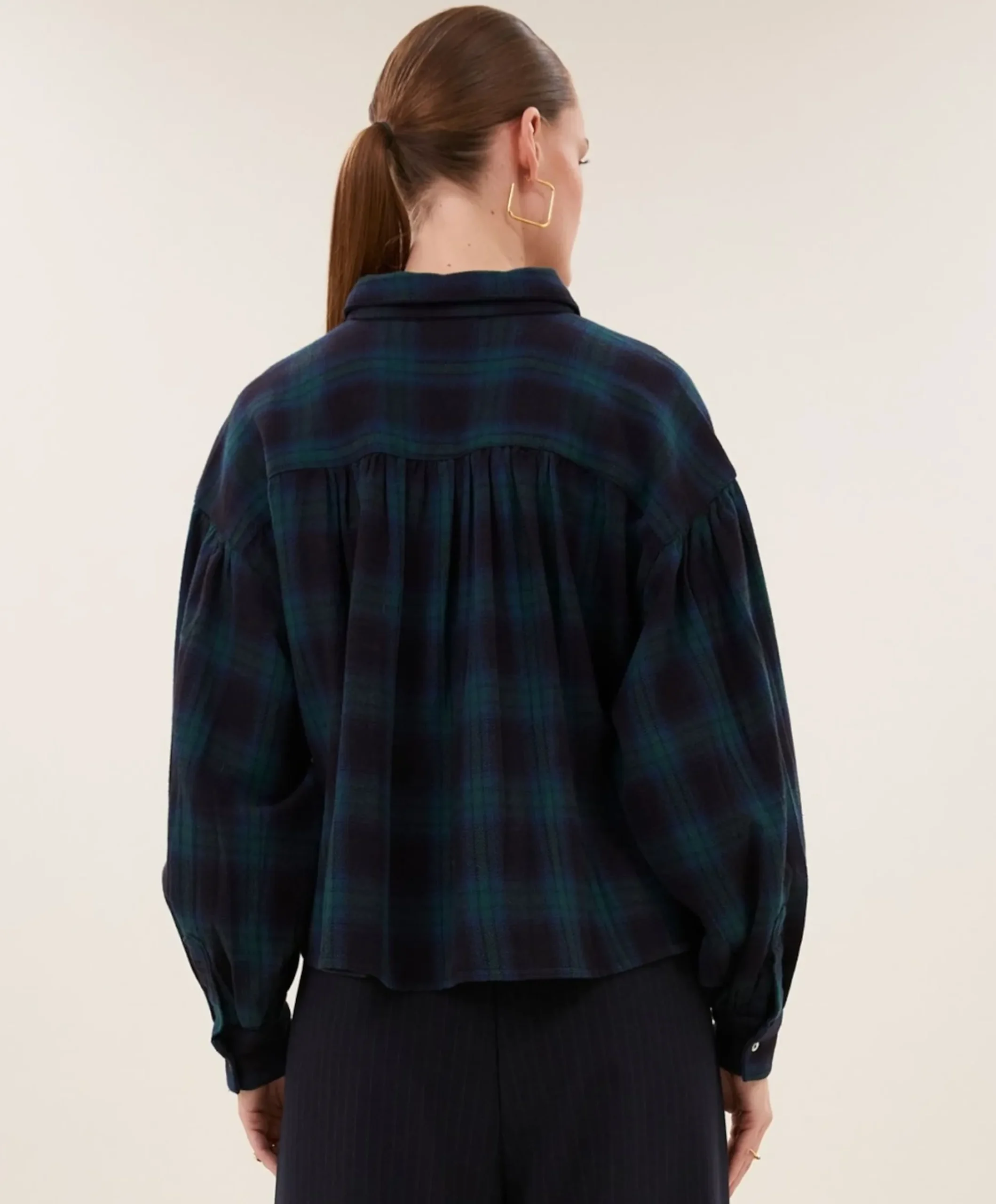 Dames blouse groen