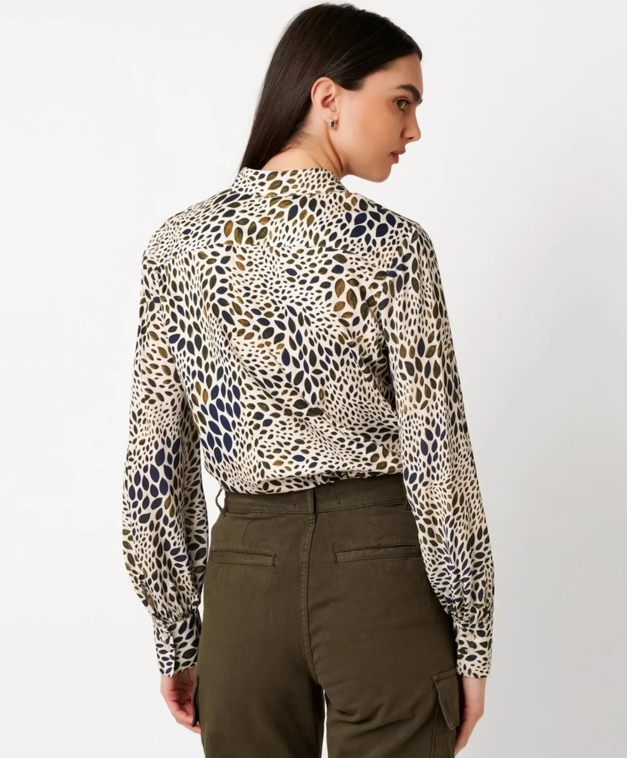 Dames blouse groen
