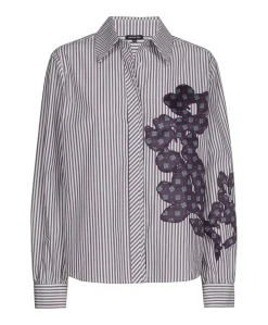 Dames blouse paars