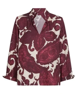 Dames blouse paars