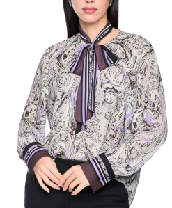 Dames blouse paars