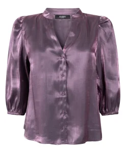 Dames blouse paars