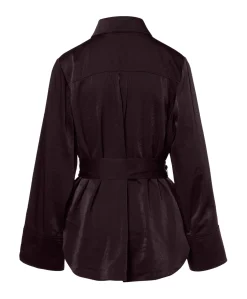 Dames blouse paars