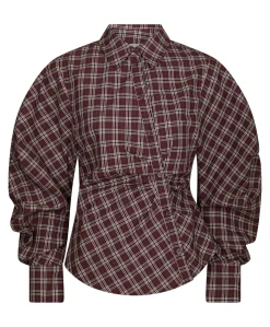Dames blouse paars