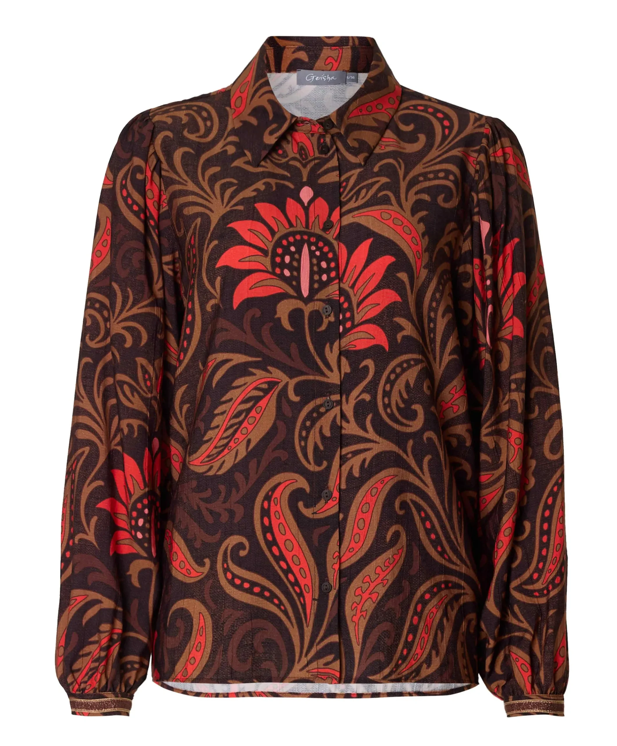 Dames blouse rood