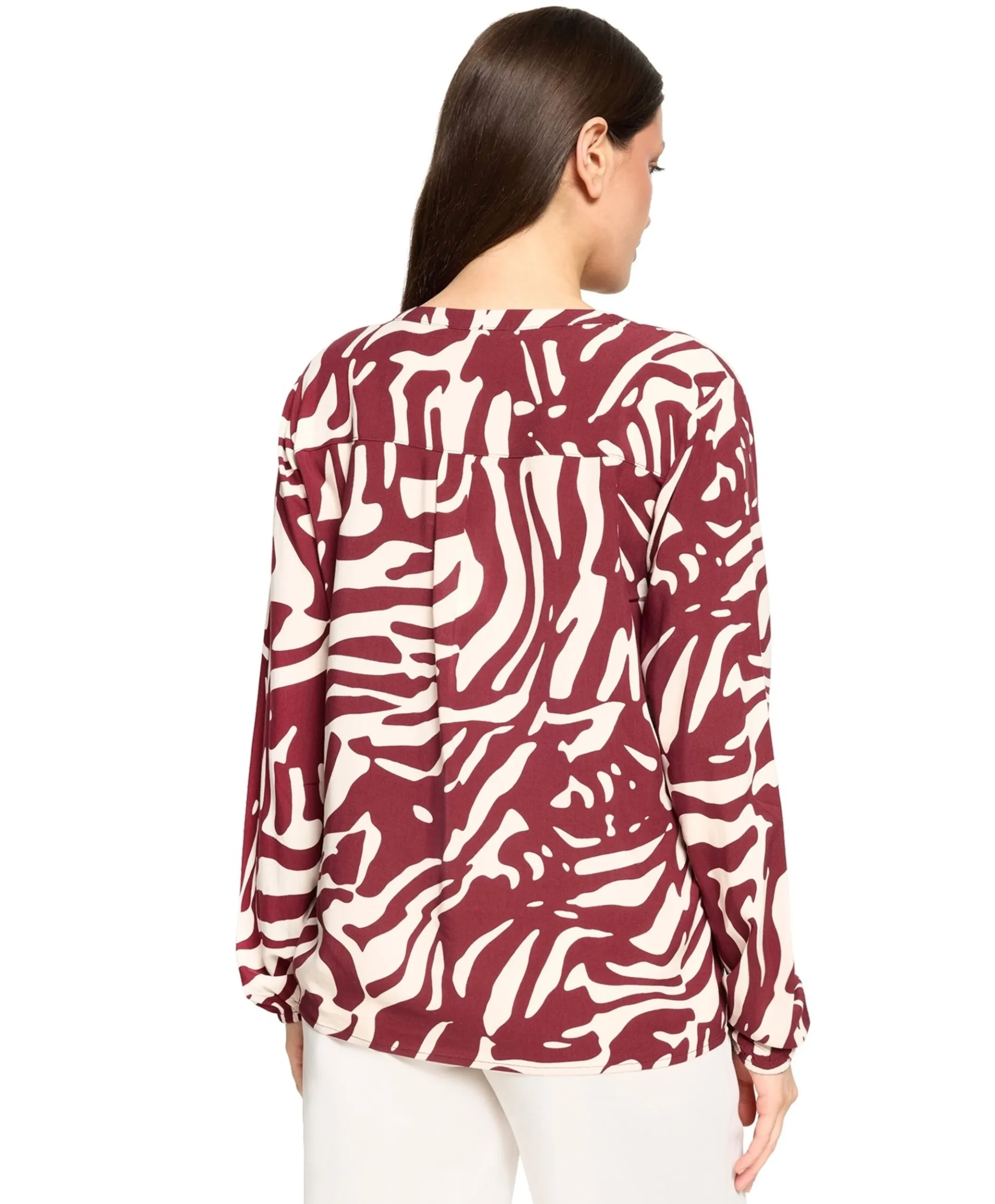 Dames blouse rood