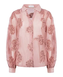 Dames blouse roze