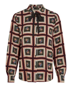Dames blouse zwart