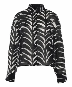 Dames blouse zwart