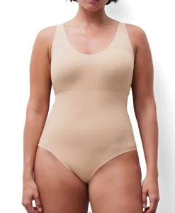 Dames body beige